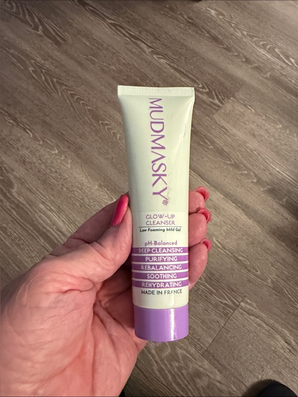MUDMASKY Glow-Up Cleanser Foaming Mild Gel - NEW